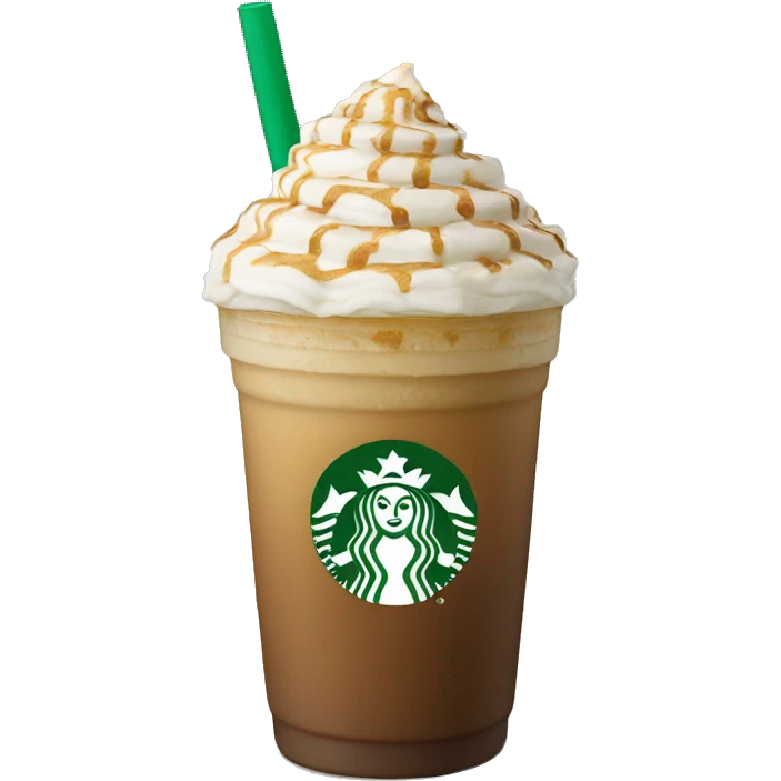 Starbucks Frappe  emoji