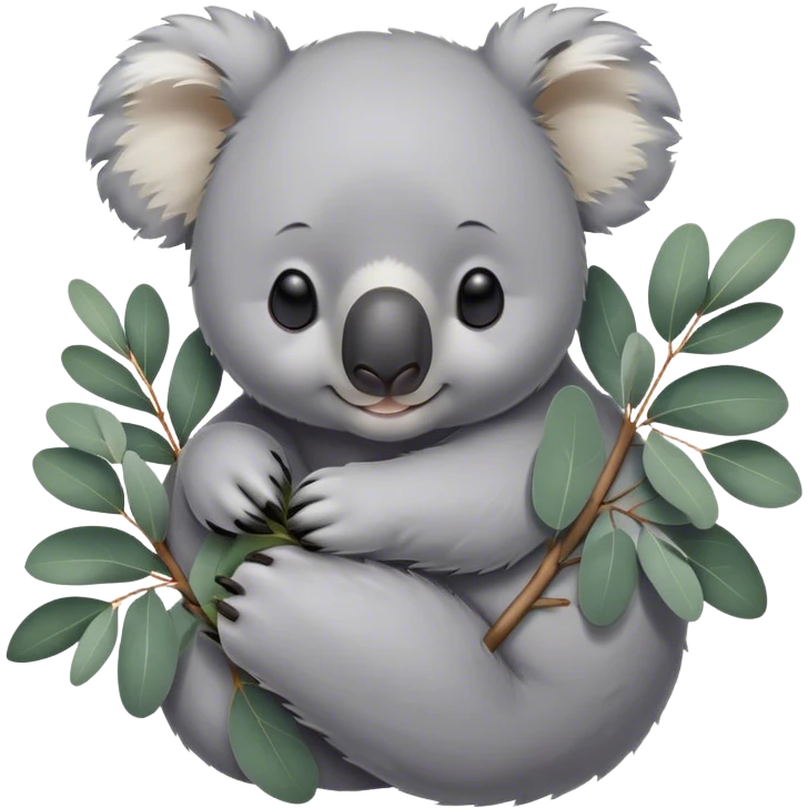 Napping koala emoji