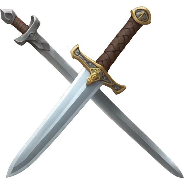 Legendary sword emoji