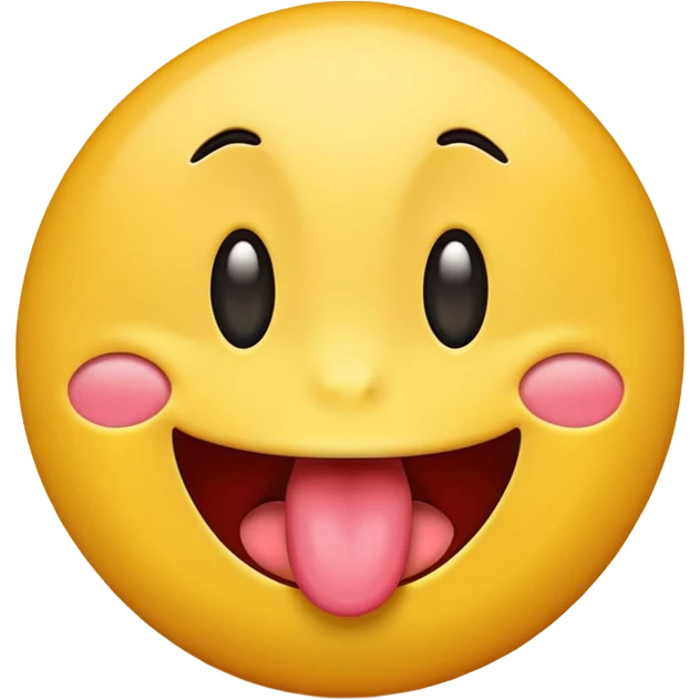 a emoji with your tongue sticking out emoji