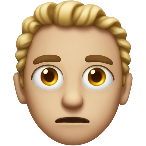 Rolling eye mad emoji
