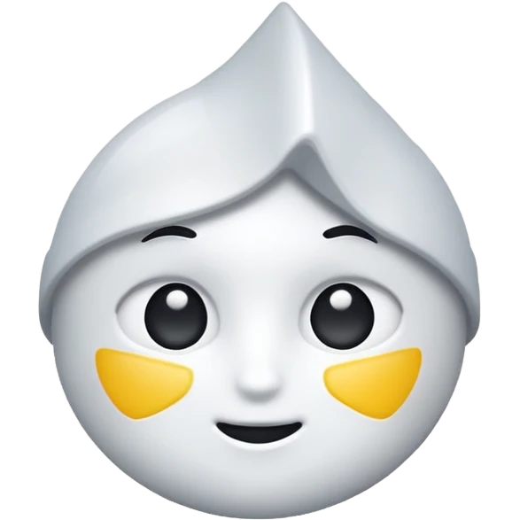 Point white emoji