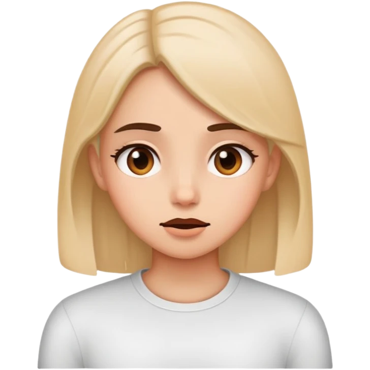 Girl who talks too much emoji