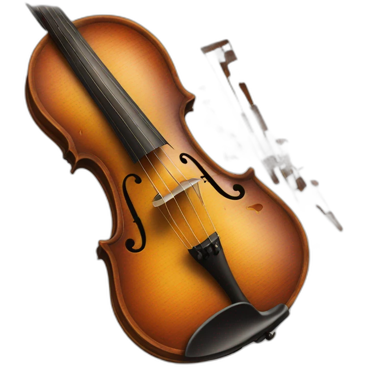 Broken violin emoji