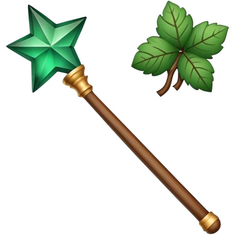 magic wand forest emoji