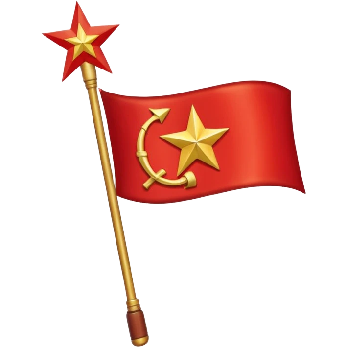 BANDERA DE LA UNIÓN SOVIÉTICA  emoji