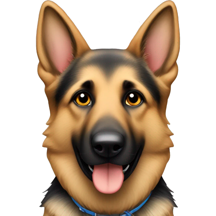 German Shepherd ￼ emoji