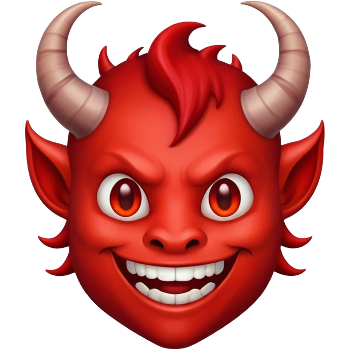 happy devil emoji