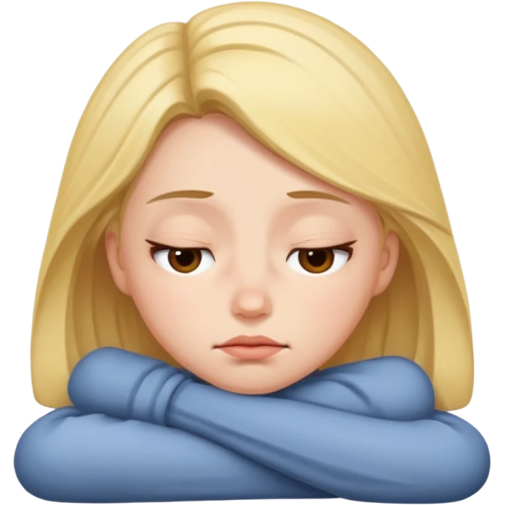 sleepy love face emoji