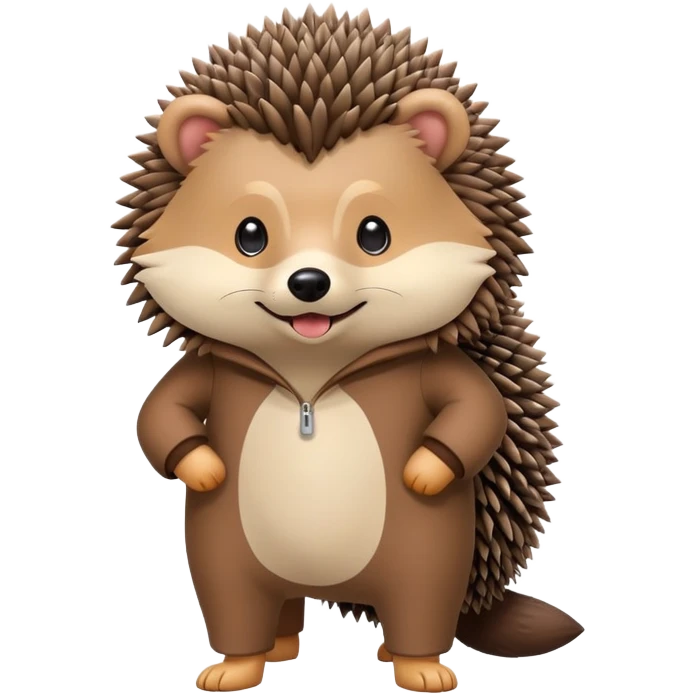a dog in a hedgehog suit emoji