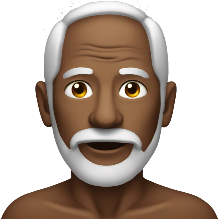 Old man in a bikini emoji