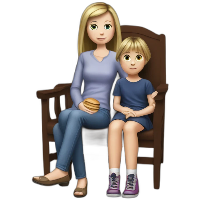 Madeleine McCann sitting on Lady Dianas knee emoji