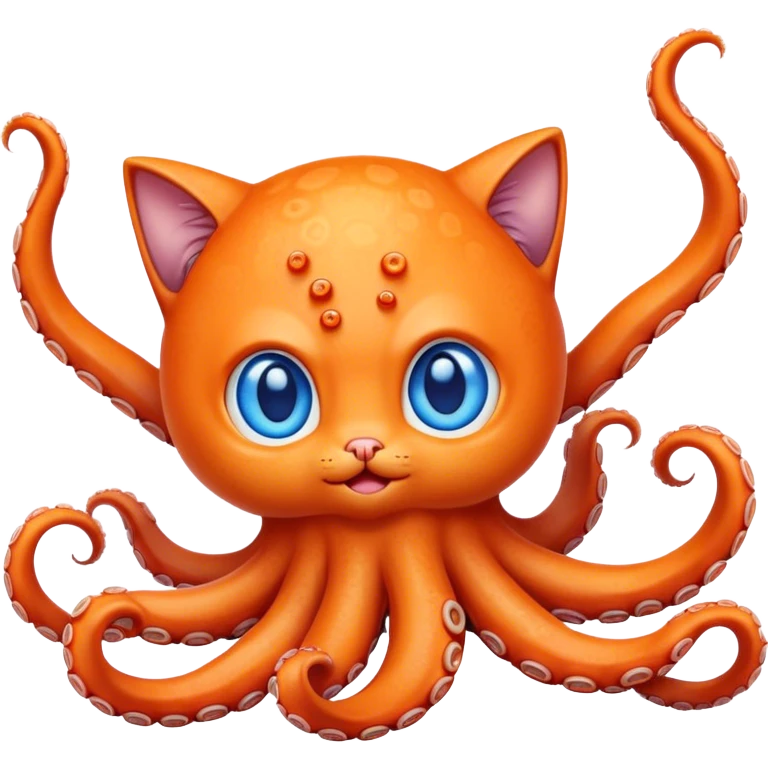 Octopus cat emoji