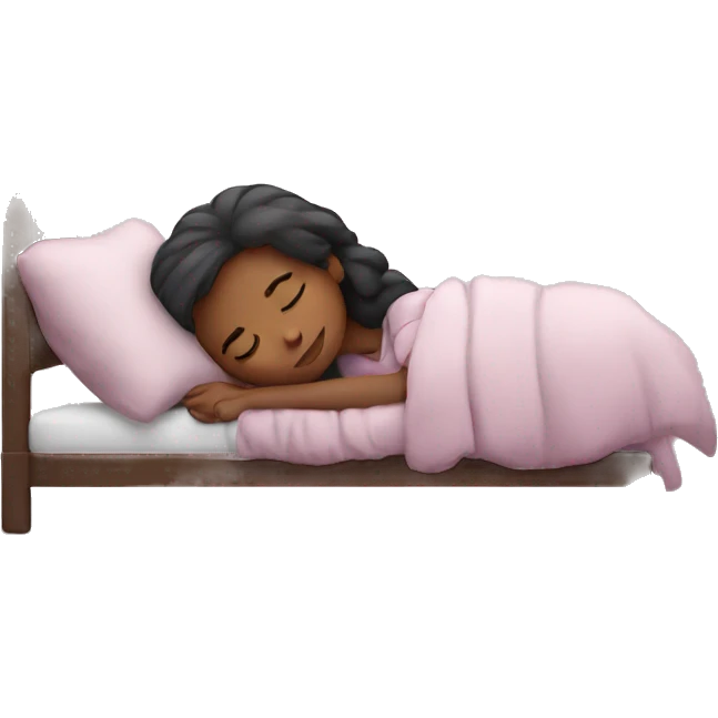 Sleeping girl emoji