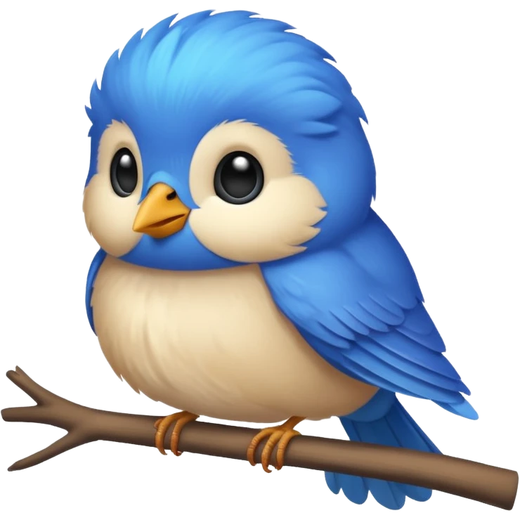 маленькая птичка emoji