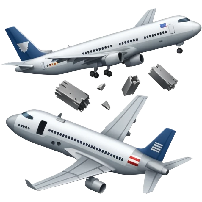 a plane thats about to crash into the world trade center emoji