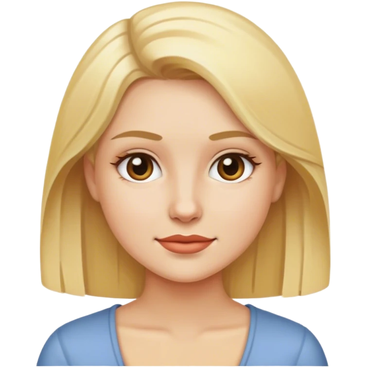 Blonde Frau emoji