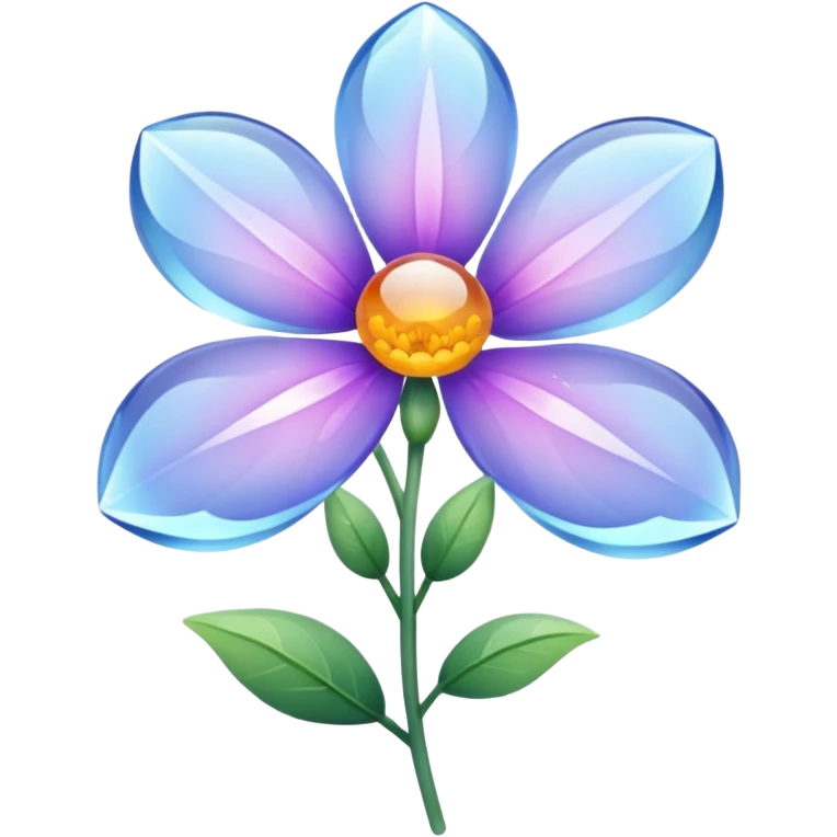 Flowers cristal  emoji