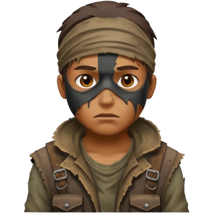 Video game post apocalyptic raider lifelike  emoji