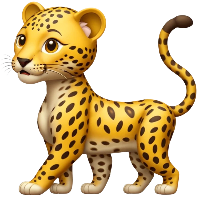 leopard der popo wackelt emoji