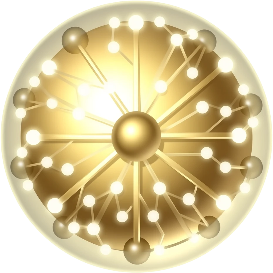 gold receiving-sensory-signals-glowing-neural-connections,-artistic-concept-of-perception,-futuristic,-soft-glow,-clean-aesthetic emoji