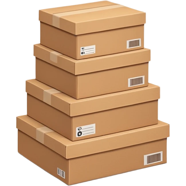 create a realistic emoji showing logistics emoji