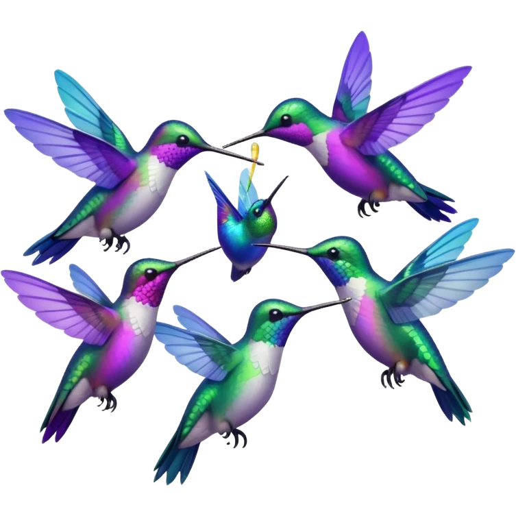 MORE HUMMINGBIRDS emoji