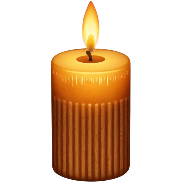 Corduroy candle emoji
