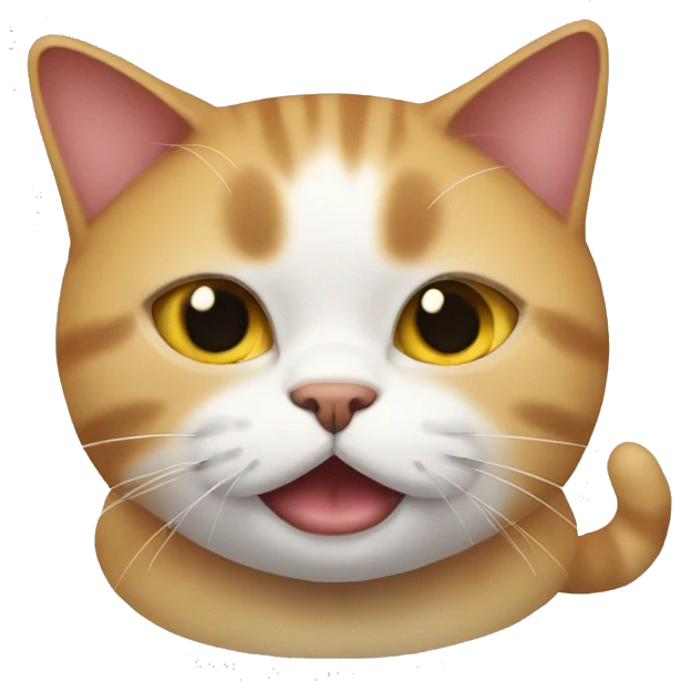 Fat ass cat emoji