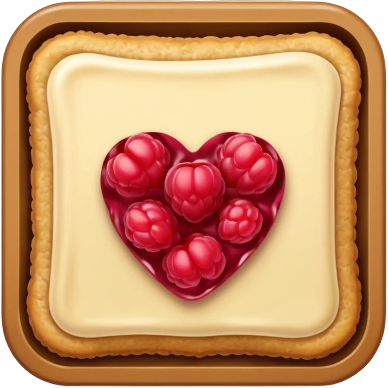 Raspberry Jam Center Bars emoji