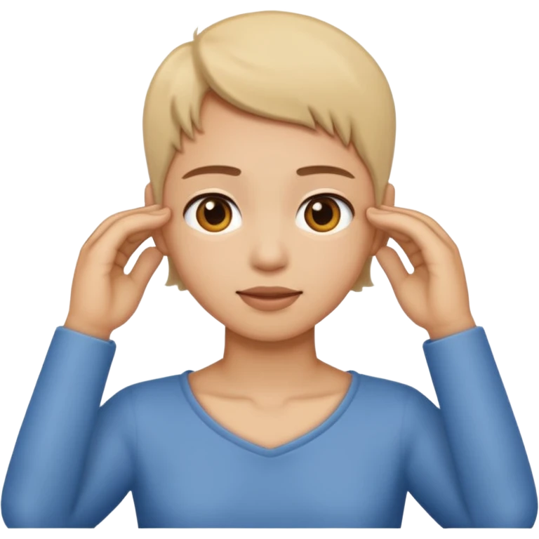 Hands around neck emoji emoji
