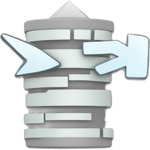 Database symbol overlaid with an upward arrow with the words "Ryan says no!" emoji