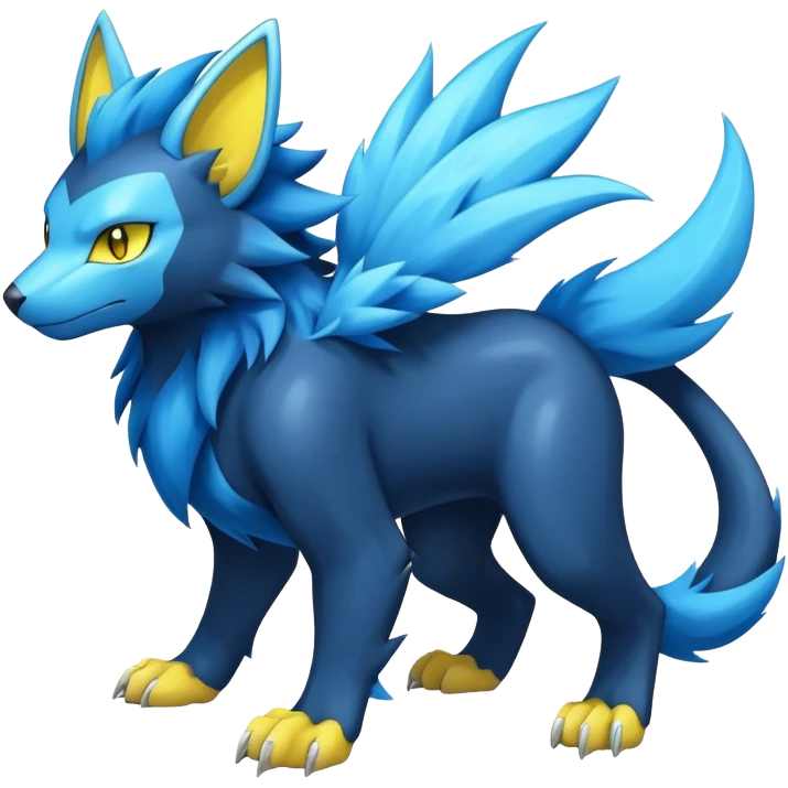 Luxray-Manectric-Pokémon-Fakémon-hybrid-creature emoji