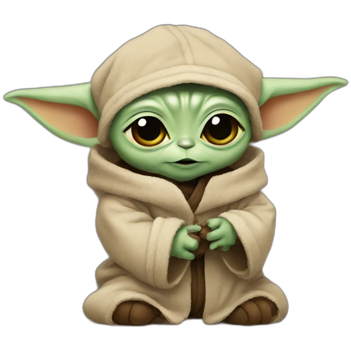 cute baby yoda emoji