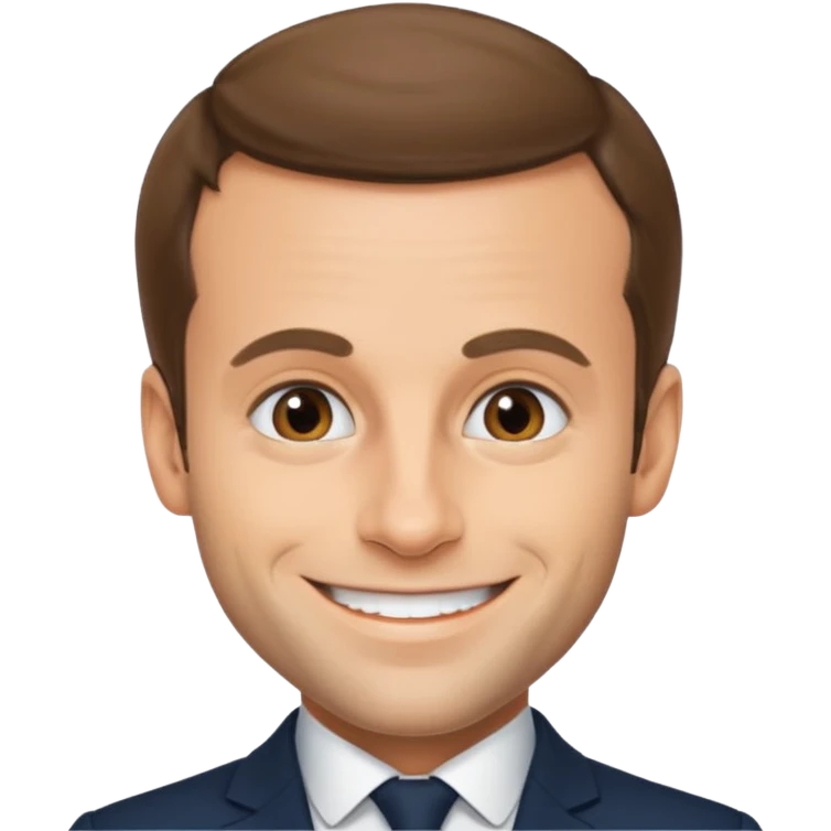 Emanuel Macron emoji