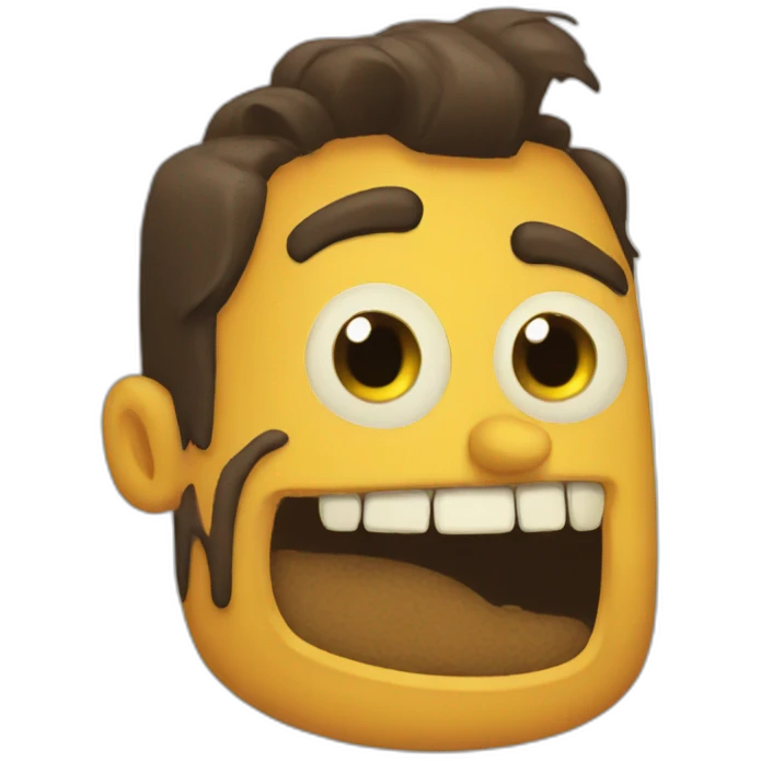 this is fine meme emoji