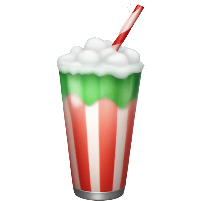 Peppermint drink emoji