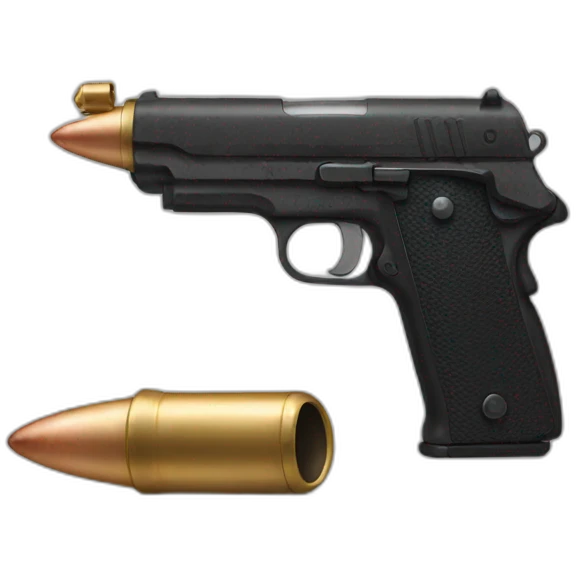 Bullet emoji