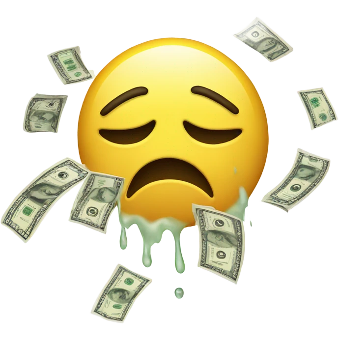 Crying emoji crying money  emoji