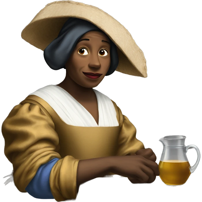 la laitière vermeer emoji