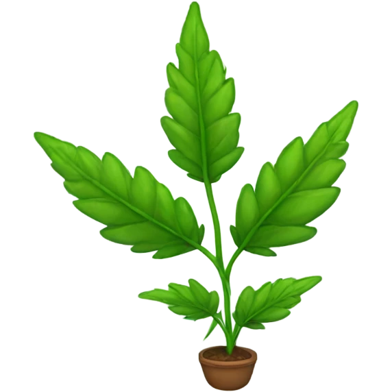 Weed plant emoji