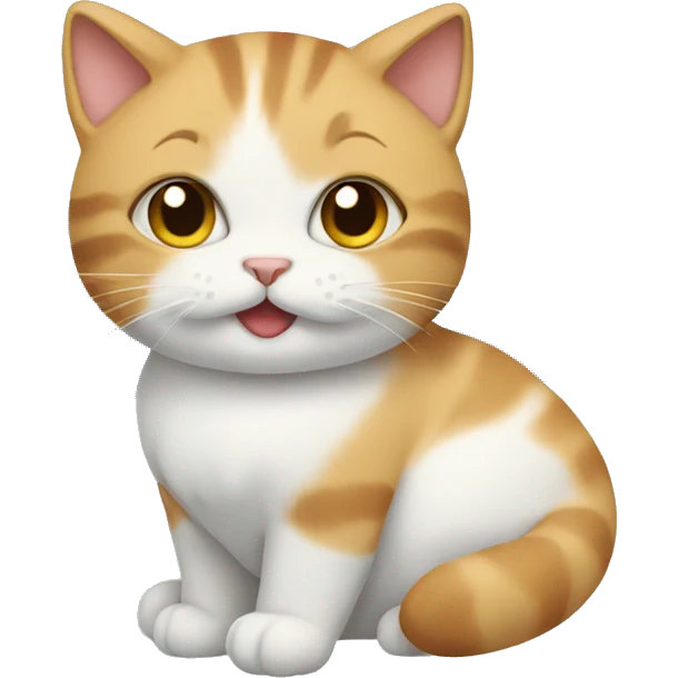 cat with cloud emoji