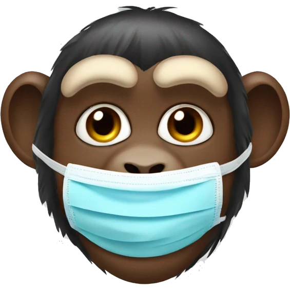 MONKEY SICKWITH FACE MASK emoji