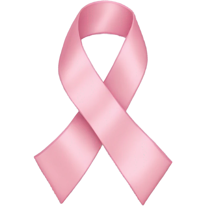 pastel pink ribbon emoji