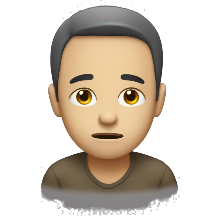 depressed emoji