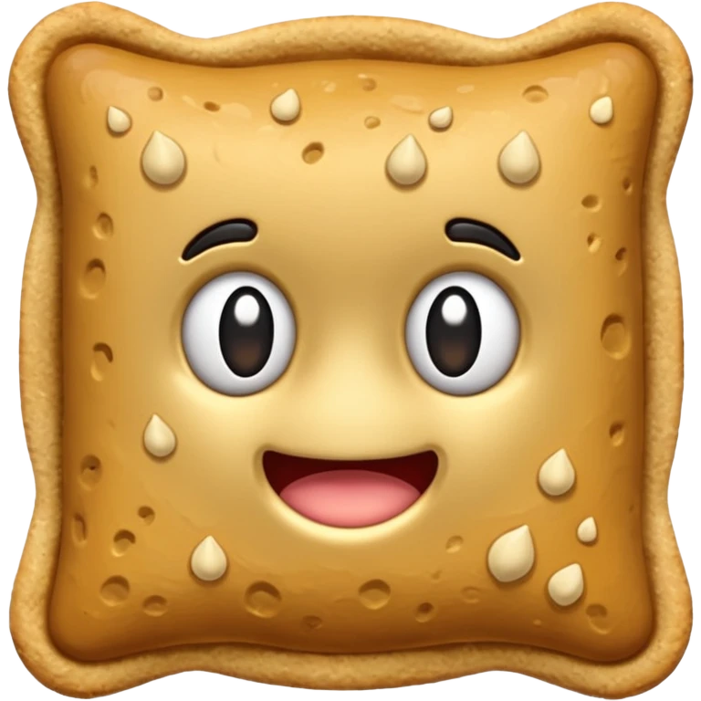 crie um emoji de um cookie mordido emoji