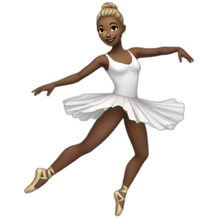 White dancer emoji