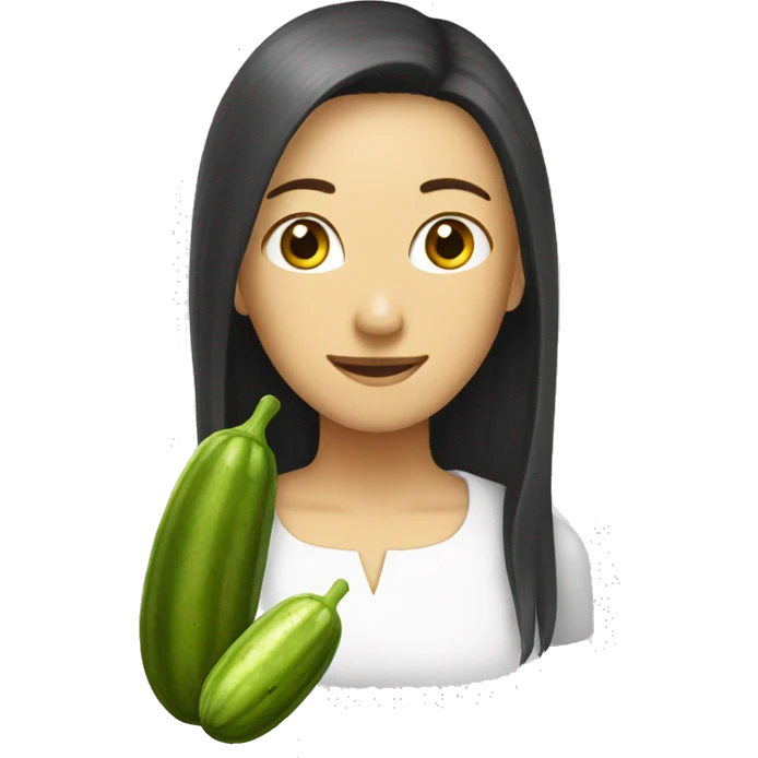 Pickle lotus emoji