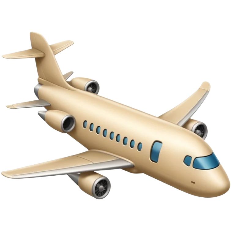 airplane beige emoji