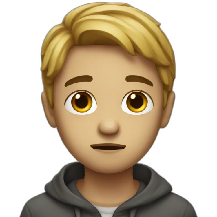 Triste emoji
